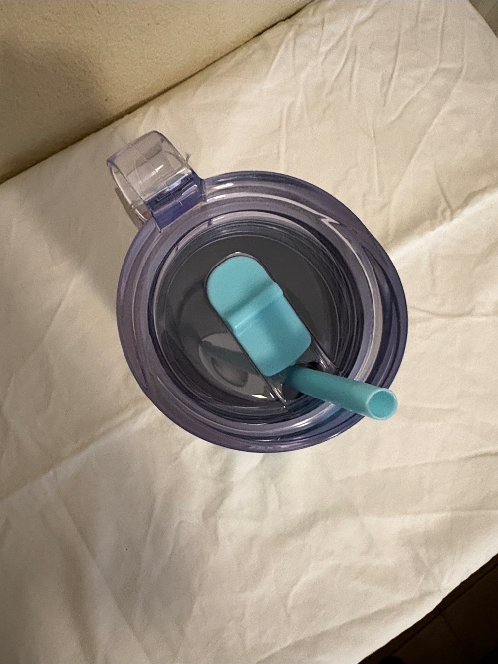 Dunkin' 32 oz Stainless Steel Insulated Tumbler Aqua Blue w/Lid & Straw - Picture 2 of 4